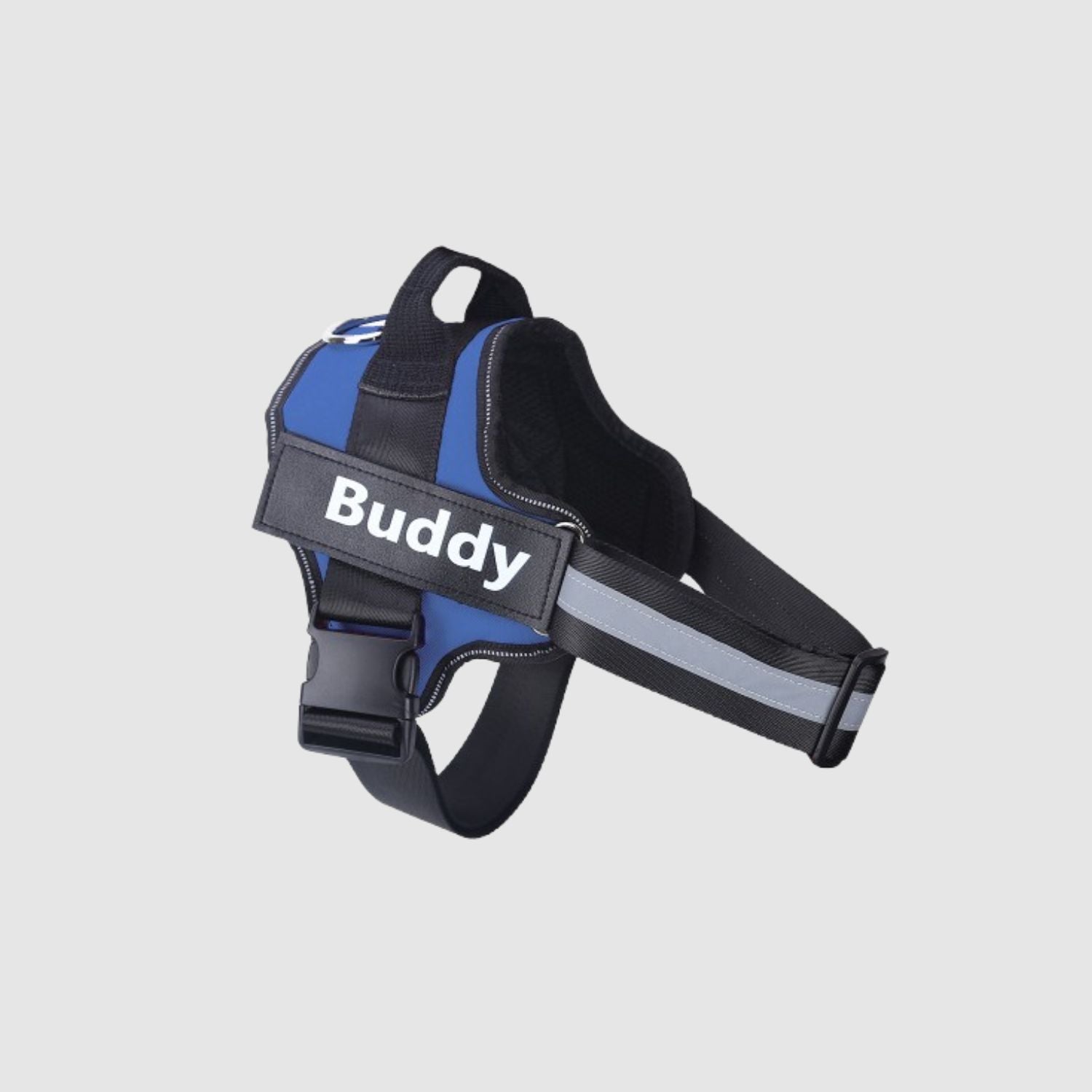 Hano – Gilet respirant anti-traction pour chien avec emplacement pour étiquette personnalisée
