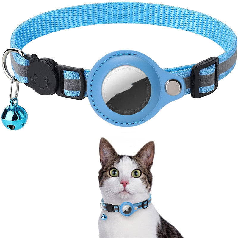 Tilo – Reflective Nylon Collar with Built-in AirTag Holder