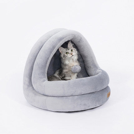 Nima – Premium Cat House Bed for Kittens & Small Pets