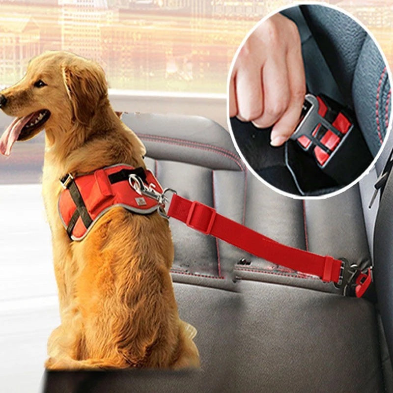 Sero – Adjustable Car Seat Belt Clip for Dogs & Cats