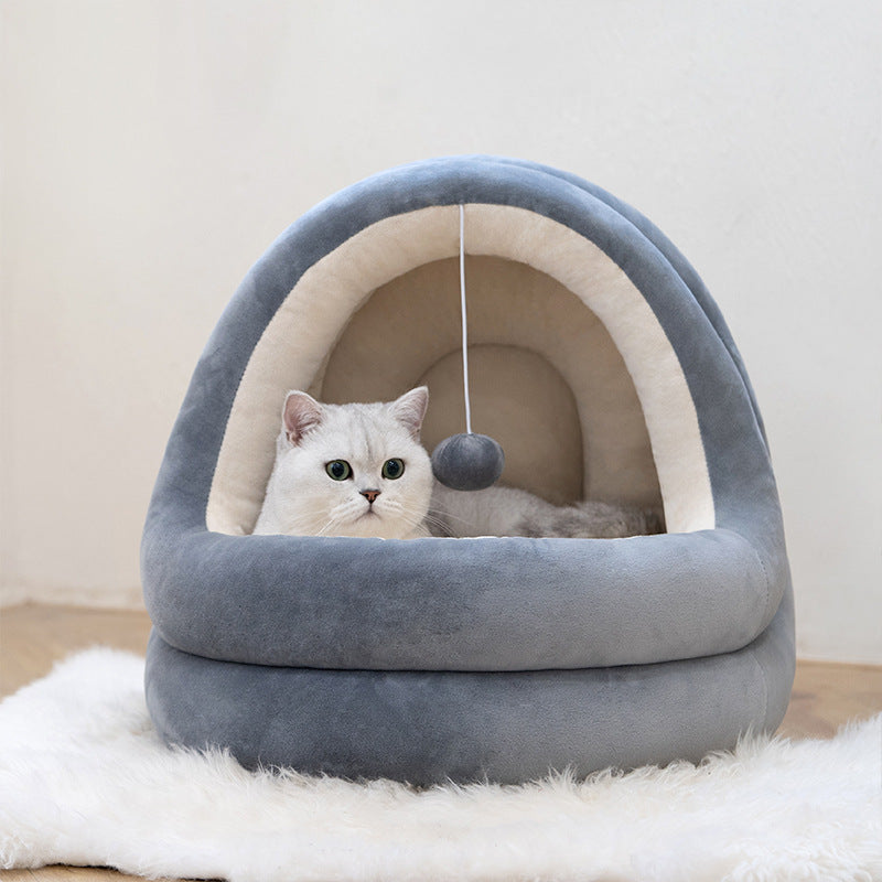 Nima – Premium Cat House Bed for Kittens & Small Pets