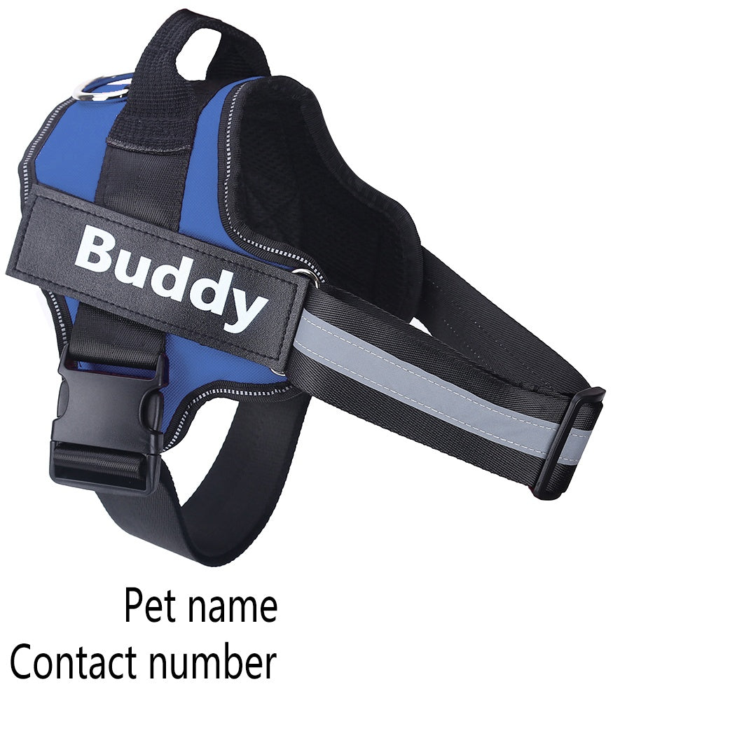 Hano – Breathable Anti-Pull Dog Vest with Custom Tag Slot