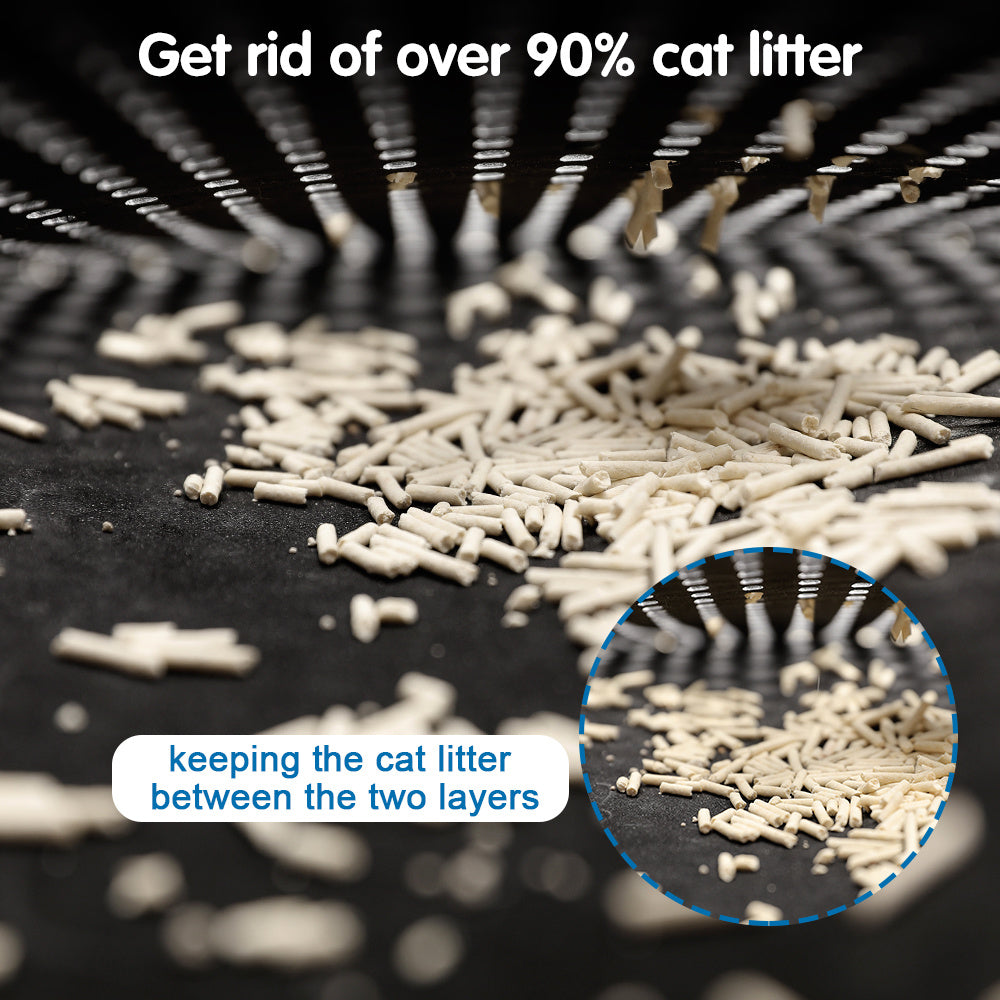 Kibu – Double Rice Grain Cat Litter Mat