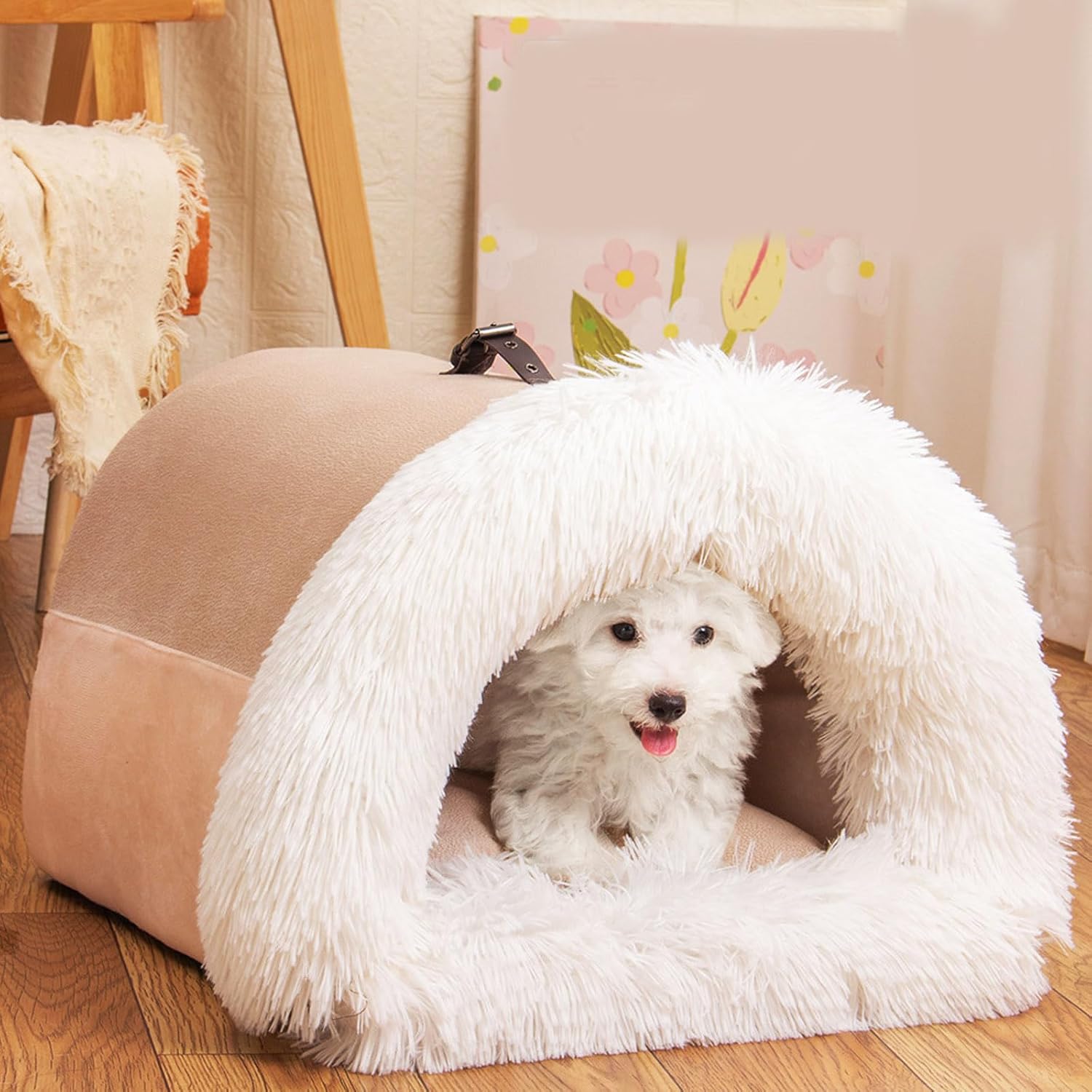 Mava – Warm Splice-Design Pet Nest for Autumn & Winter