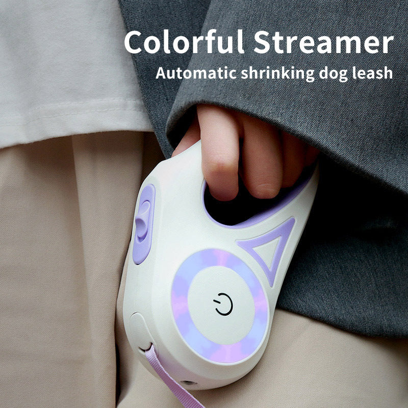Halo – Retractable Light-Up Leash & Collar Combo
